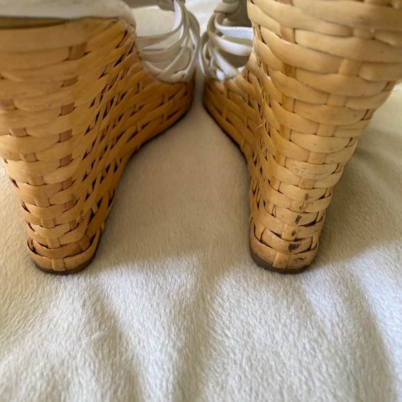 White Michael Kors platform sandals - Picture 6 of 7